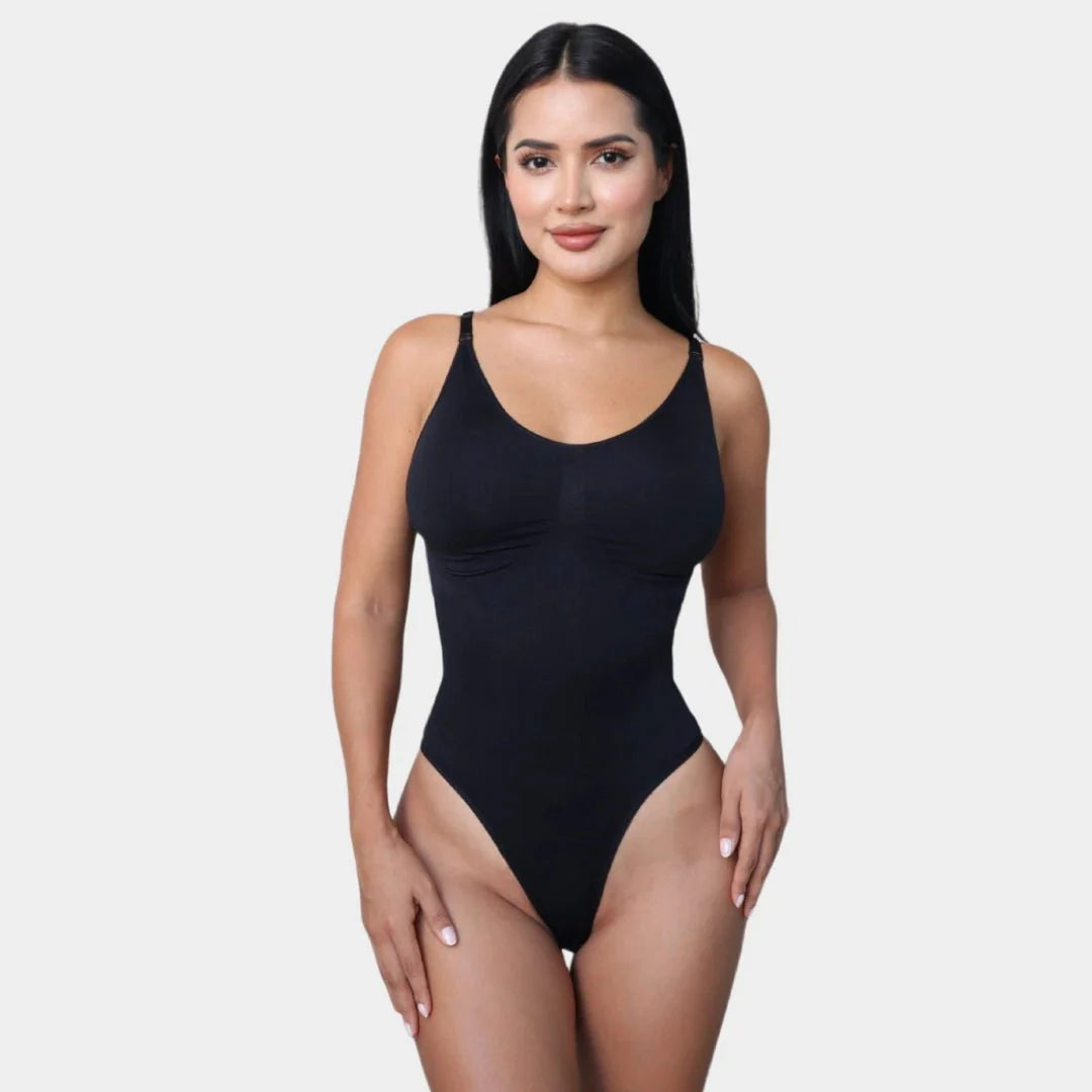 High Elastic Thong Bodysuit