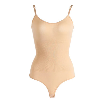 High Elastic Thong Bodysuit
