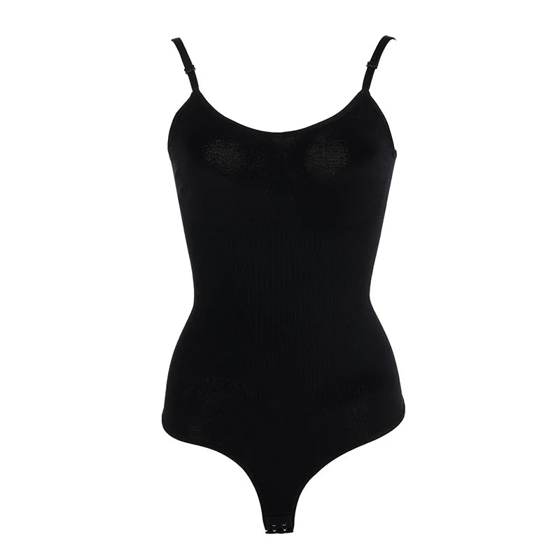 High Elastic Thong Bodysuit