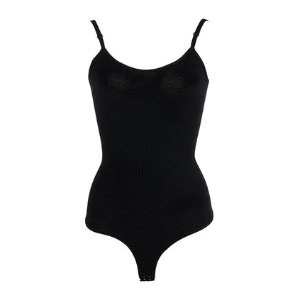 High Elastic Thong Bodysuit