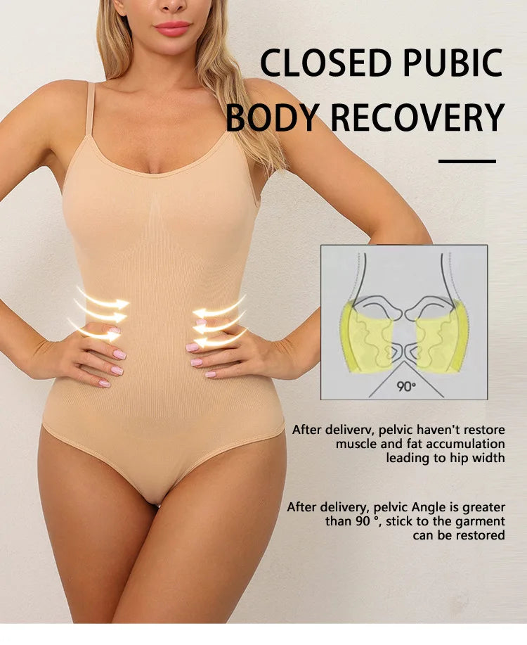 High Elastic Thong Bodysuit