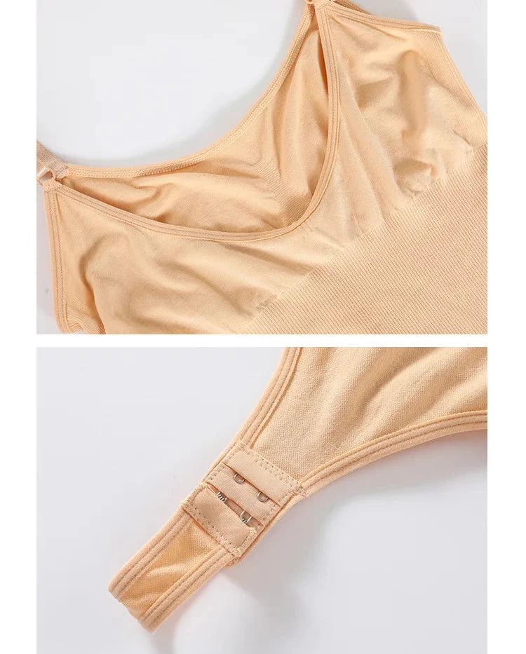 High Elastic Thong Bodysuit