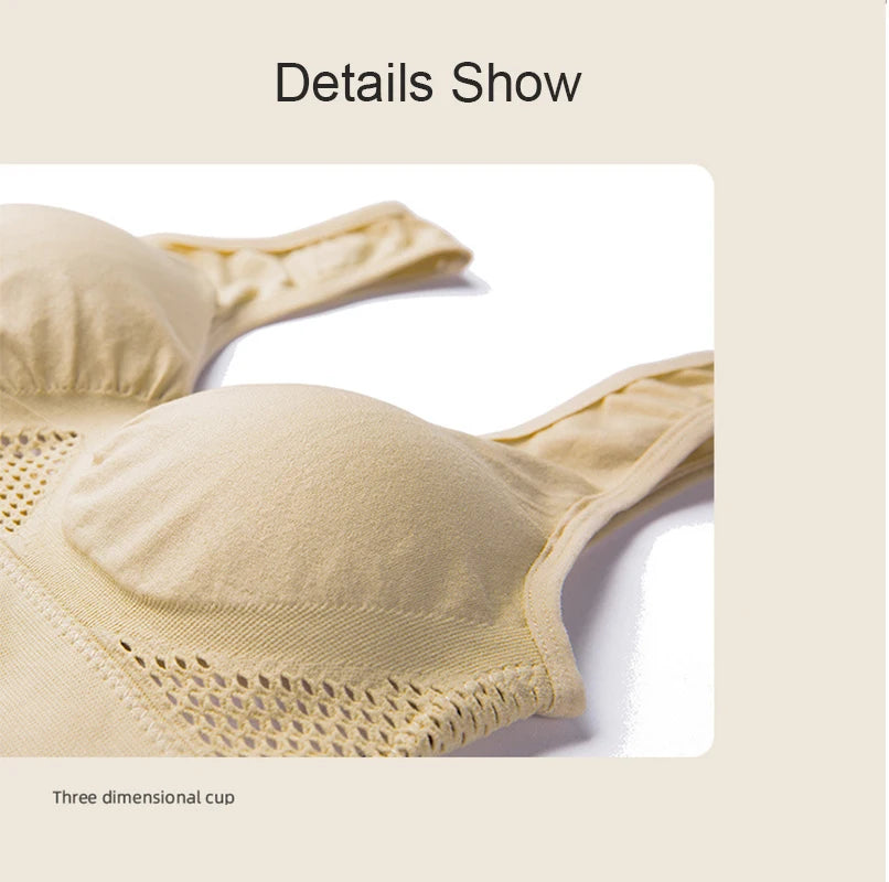 Breathable Fitness Push up Bra