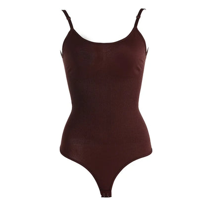High Elastic Thong Bodysuit